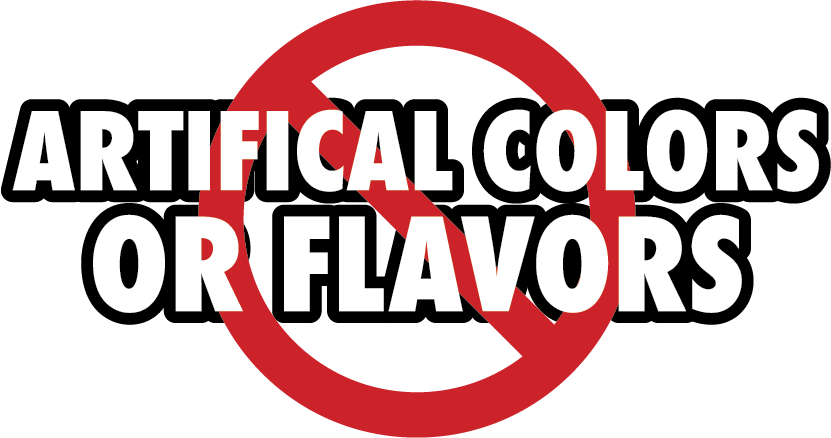 No Artificial Colors or Flavors